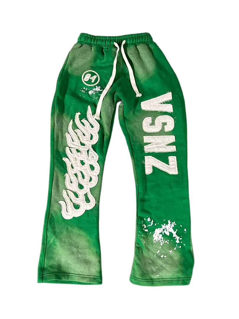 Mens VSNZ Sweatpants - Green