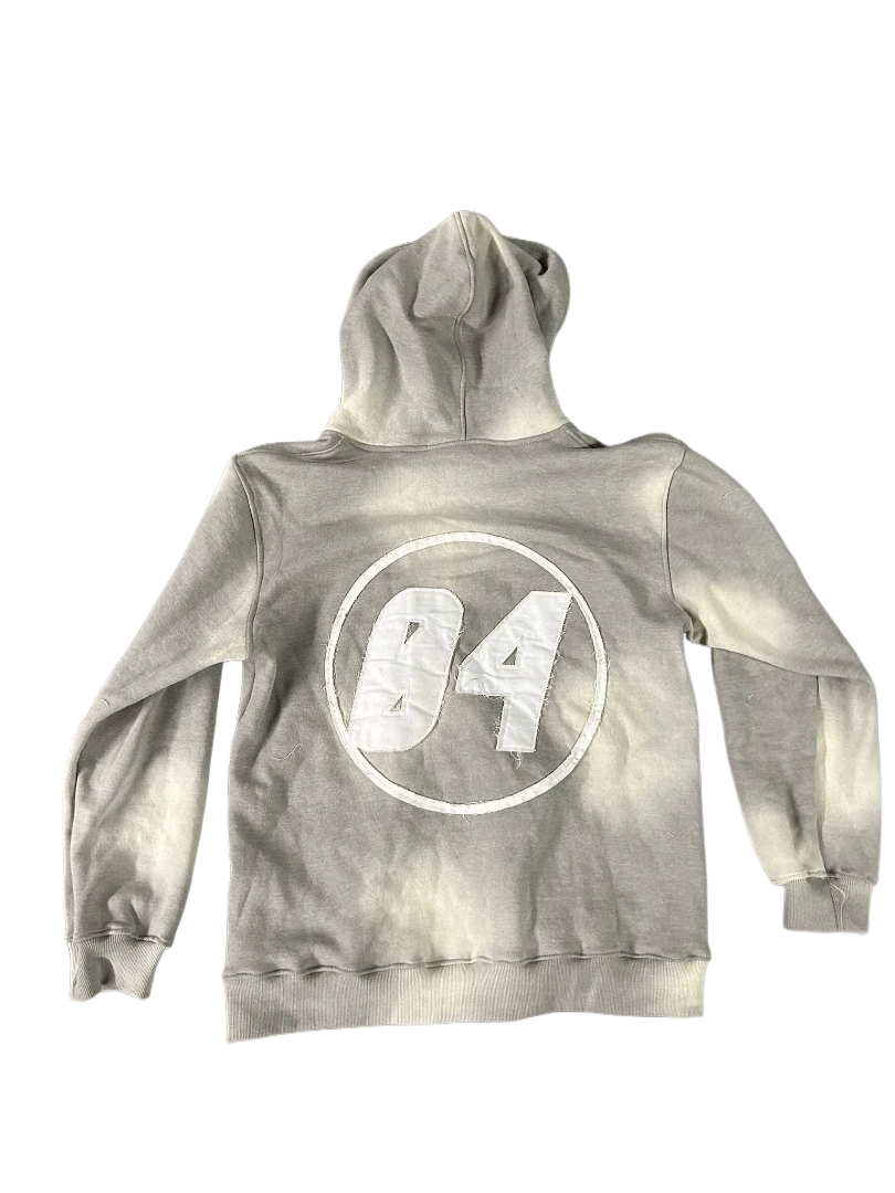 Womens VSNZ Zipper Hoodie - Wolf Grey