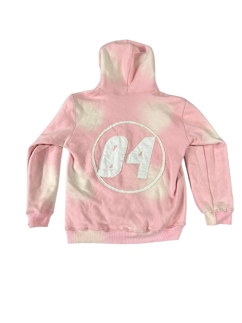 Womens VSNZ Zipper Hoodie - Pink